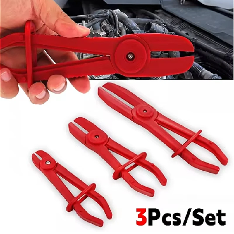 Plastic Pipe Clip - 3 Pz Set Tubo Fascetta Pinze