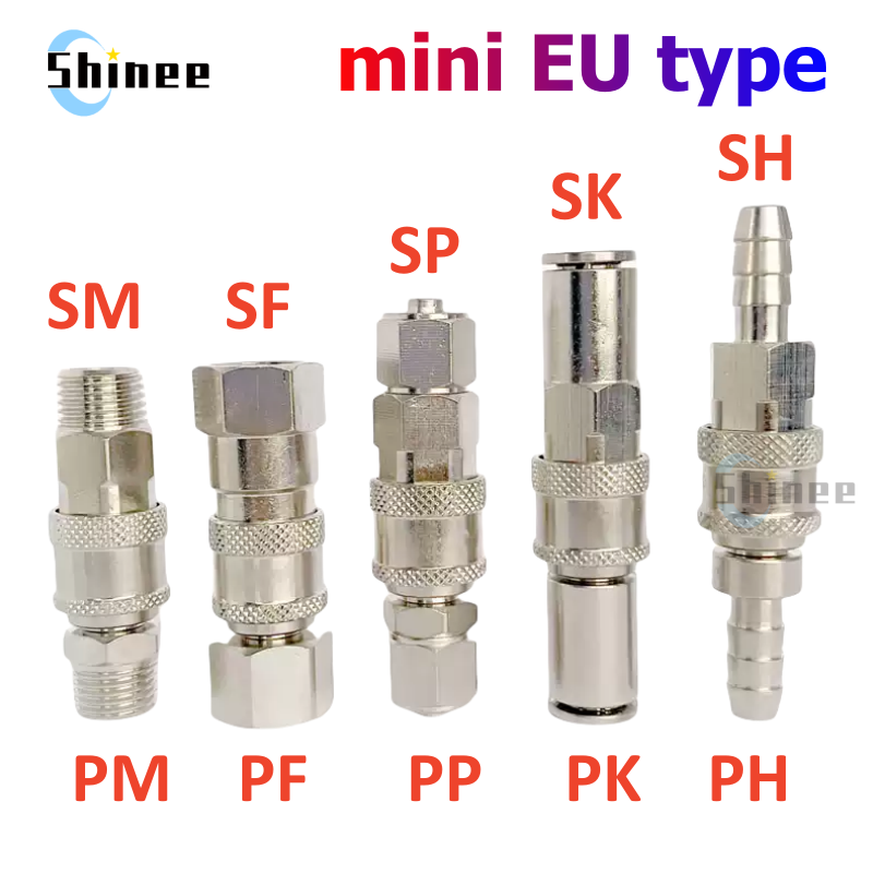 Compression Fitting Brass - Mini tubo dell'aria nichelato interamente in
