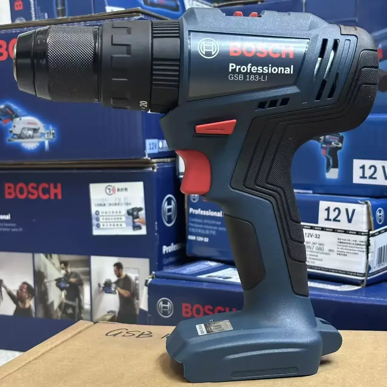 Bosch Drill Gsb 18V - Trapano avvitatore a impulsi Bosch GSB