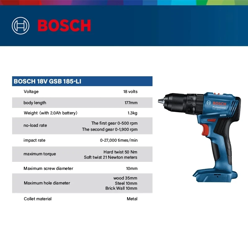 Trapano avvitatore a impulsi s - Bosch Drill Gsb 18V recensione e prezzo